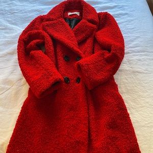 Zara Boucle Coat